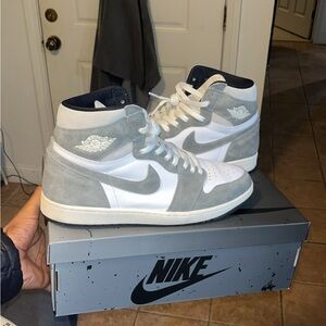 Air Jordan 1 Retro High OG Washed Black Smoke Grey DZ5485-051 Men’s 12 w/ Box